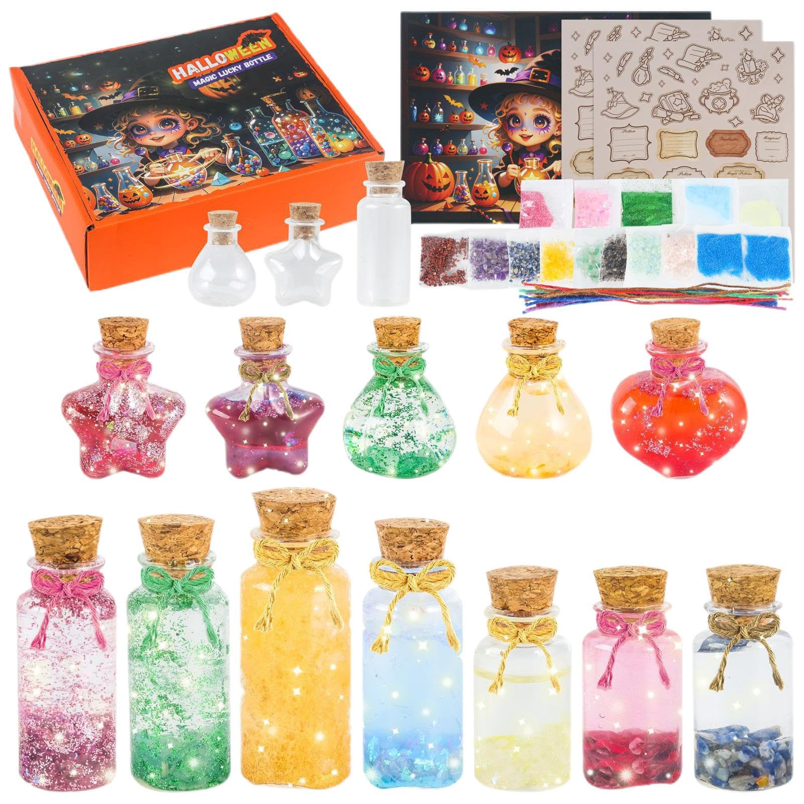 Amazon.co.jp: 子供用ポーションキット、ハロウィンポーションおもちゃ